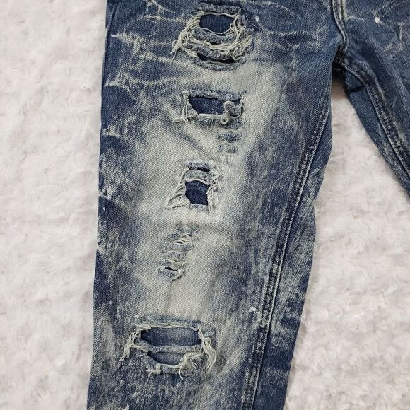 GS 115 size 18 boys distressed acid wash jeans - Picture 9 of 10